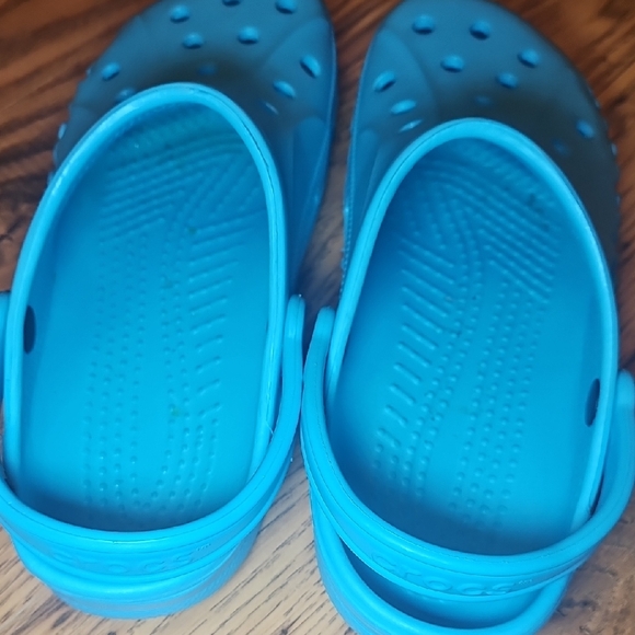 CROCS Men's Vibrant Blue Classic Clog Sandals Size 9 Mens 11 Womens Unisex F21 - Picture 7 of 9